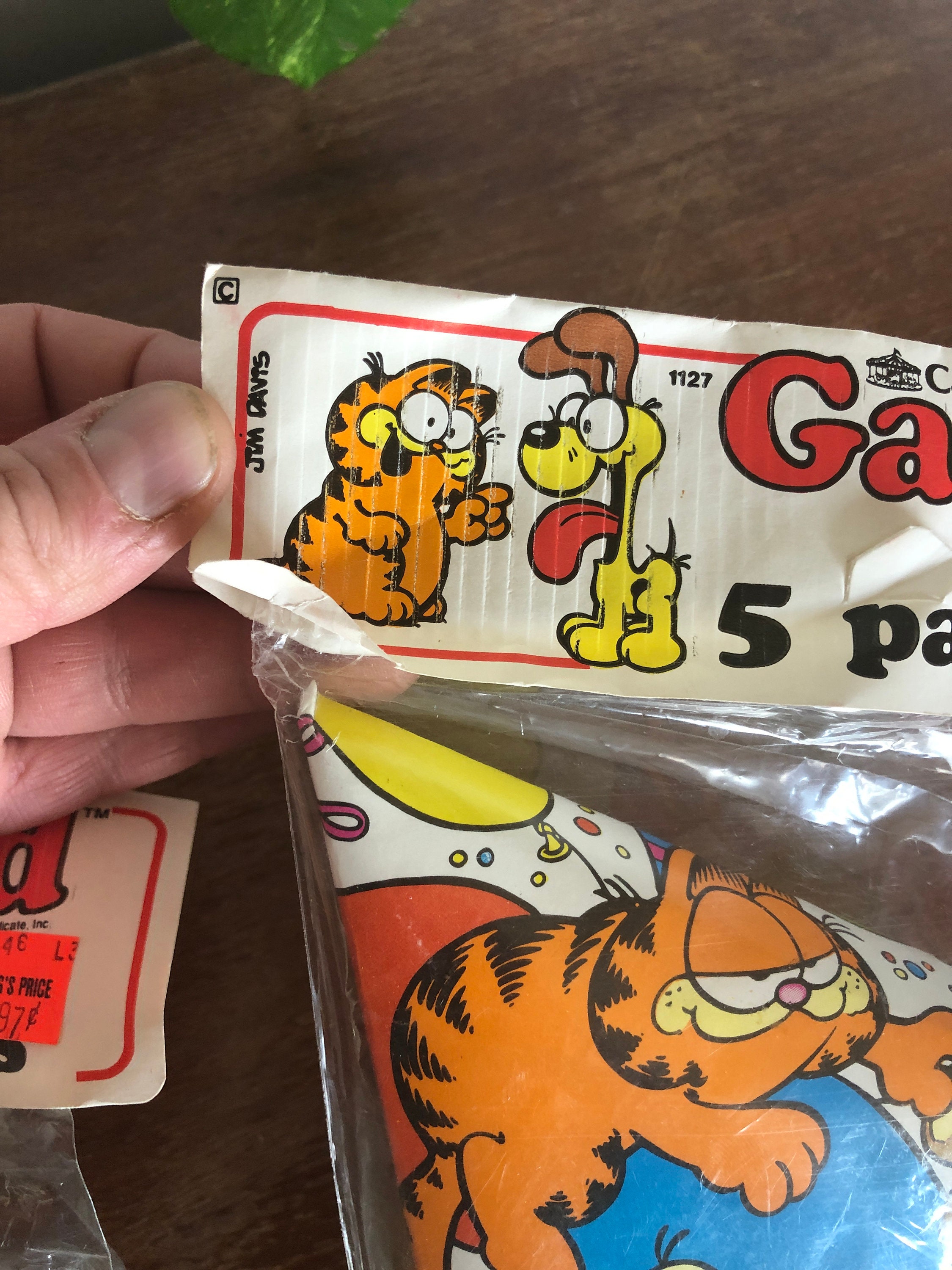 Vintage Garfield Hat/ Novelty/ Birthday Hats/ 1978 Vintage Hats/party