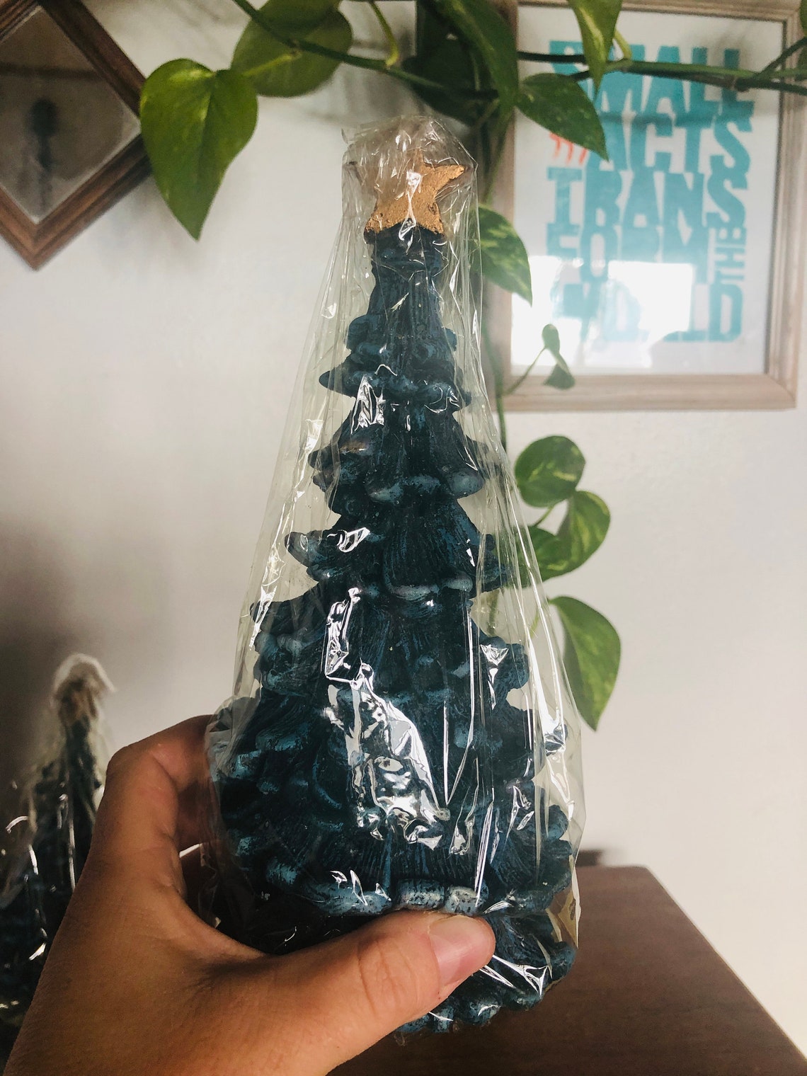 Vintage Christmas Tree Candles/holiday Decorations/home Decor/tree