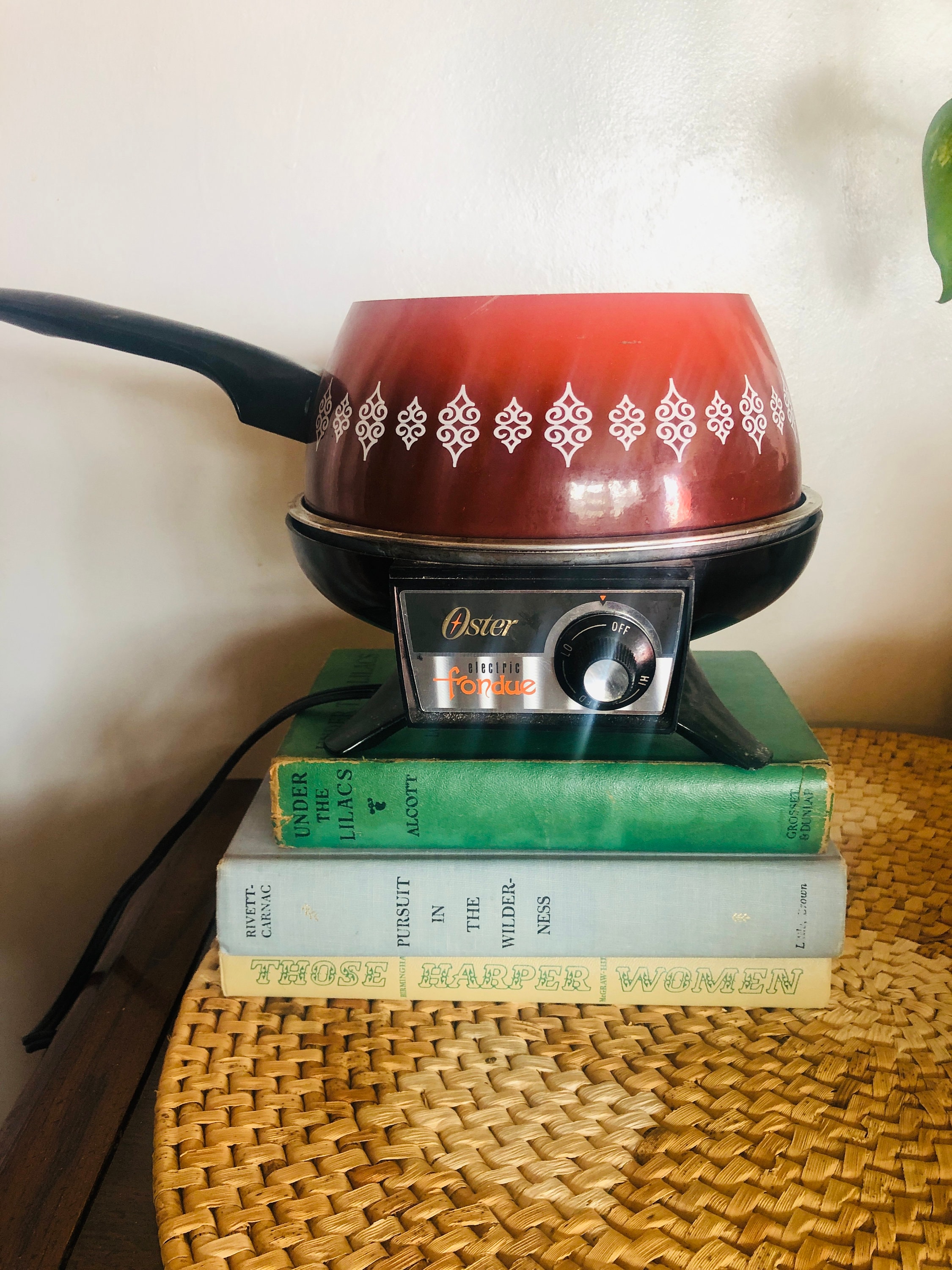 Oster, Kitchen, True Vintage Oster Electric Fondue Pot With Forks