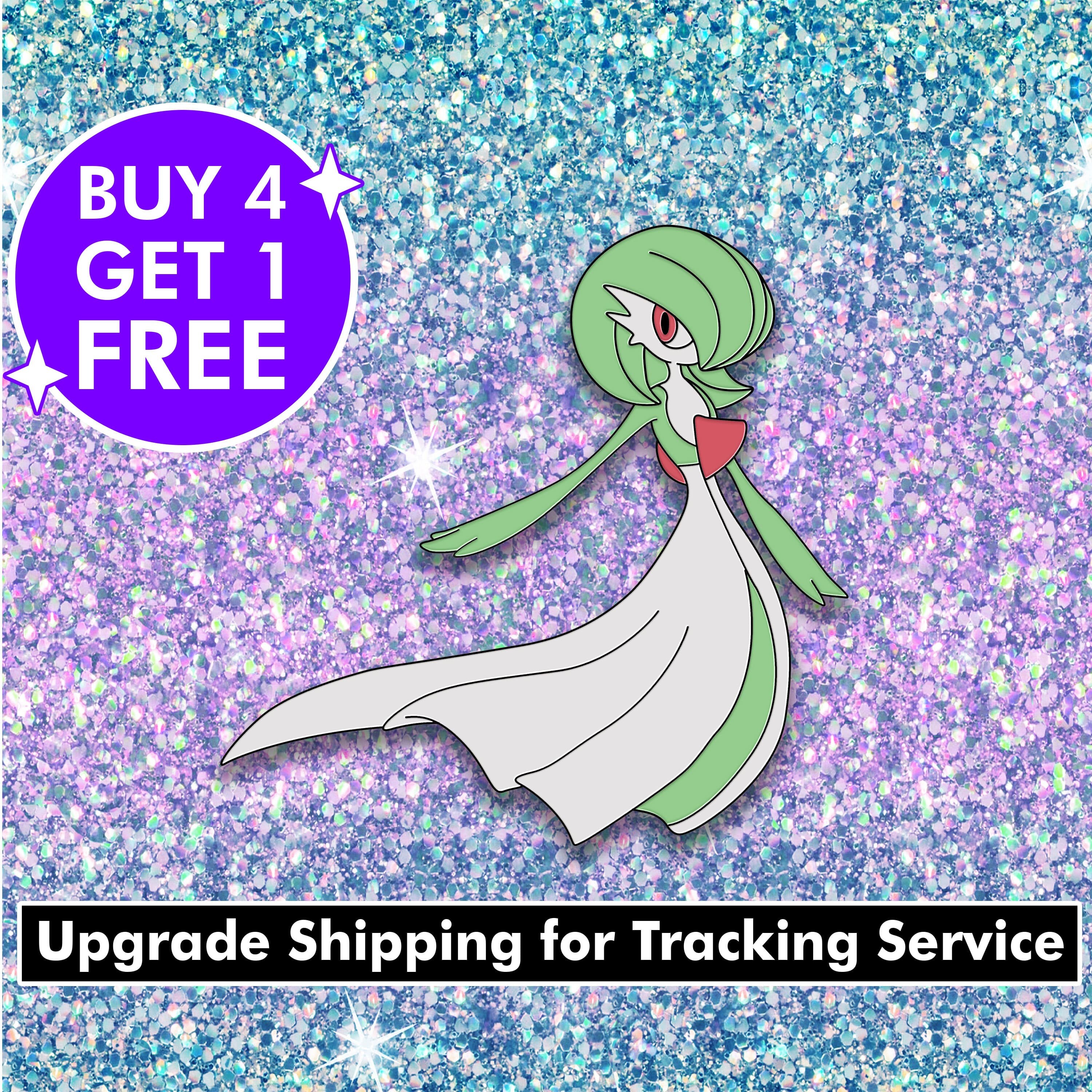 Mega Gardevoir Iron on Patch Shiny Metallic Embroidered. 