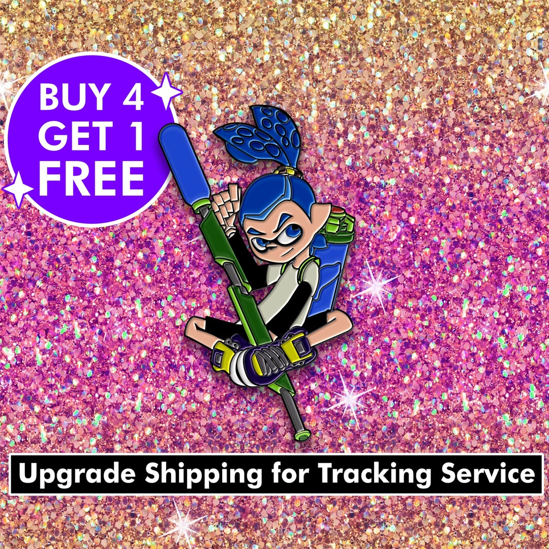 Splatoon Custom Pin Splatoon Soldier Enamel Pin Space Superhero Enamel Pins Funny - Etsy ...