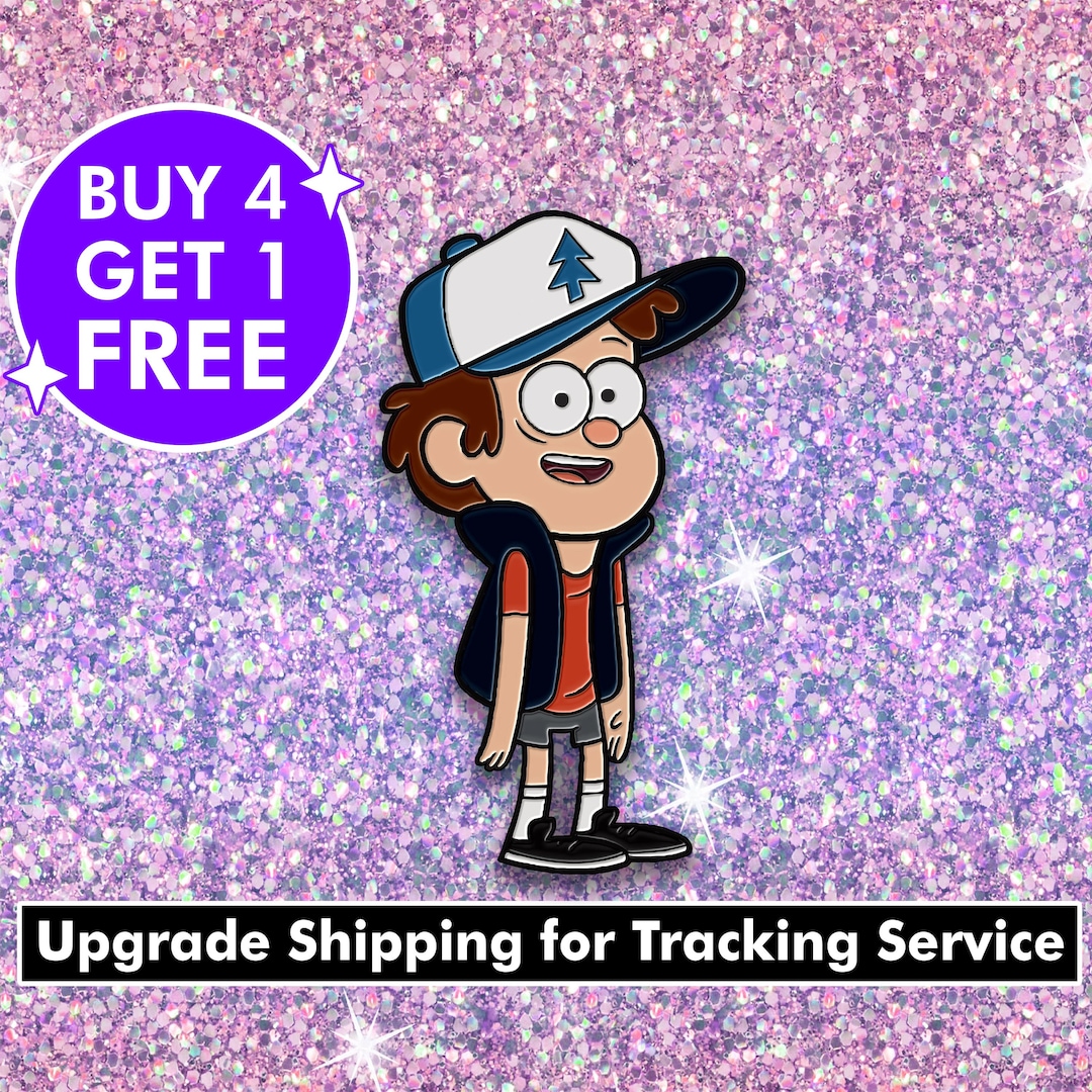 Gravity Falls Dipper Pines Enamel Pin Anime Cartoon Enamel Etsy