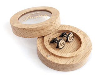 Groomsmen gifts Personalized cufflinks men, custom cufflinks box  engraved initial, monogram  customized cufflinks, manschettenknöpfe