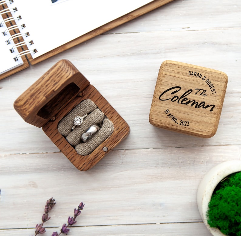 Ringbox Hochzeit - Exklusive Ringkissen für deine Trauung 8 • 8