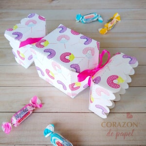 Cake Candy Box Template