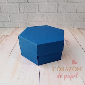 Hexagon Explosive Box Template
