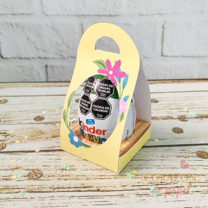 Kinder Easter Egg Box Template