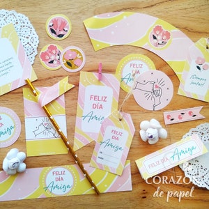 Friend&#39;s Day printable kit Friends