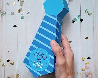 Father's Day Tie Box Template
