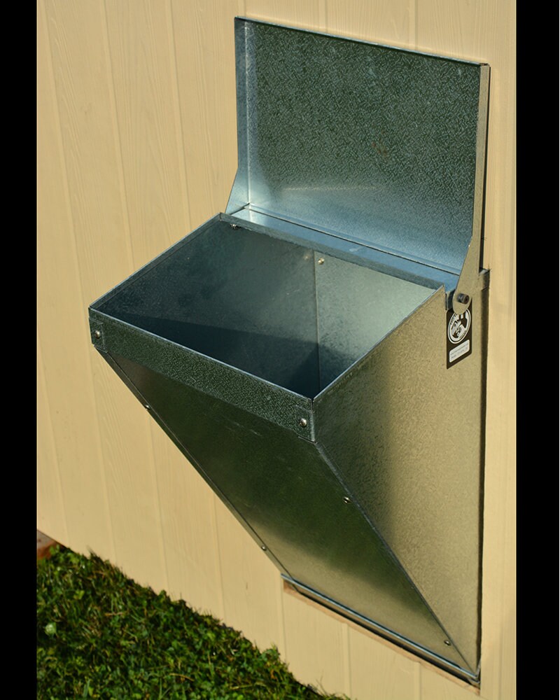 Metal Chicken Feeder With Large Capacity Etsy
