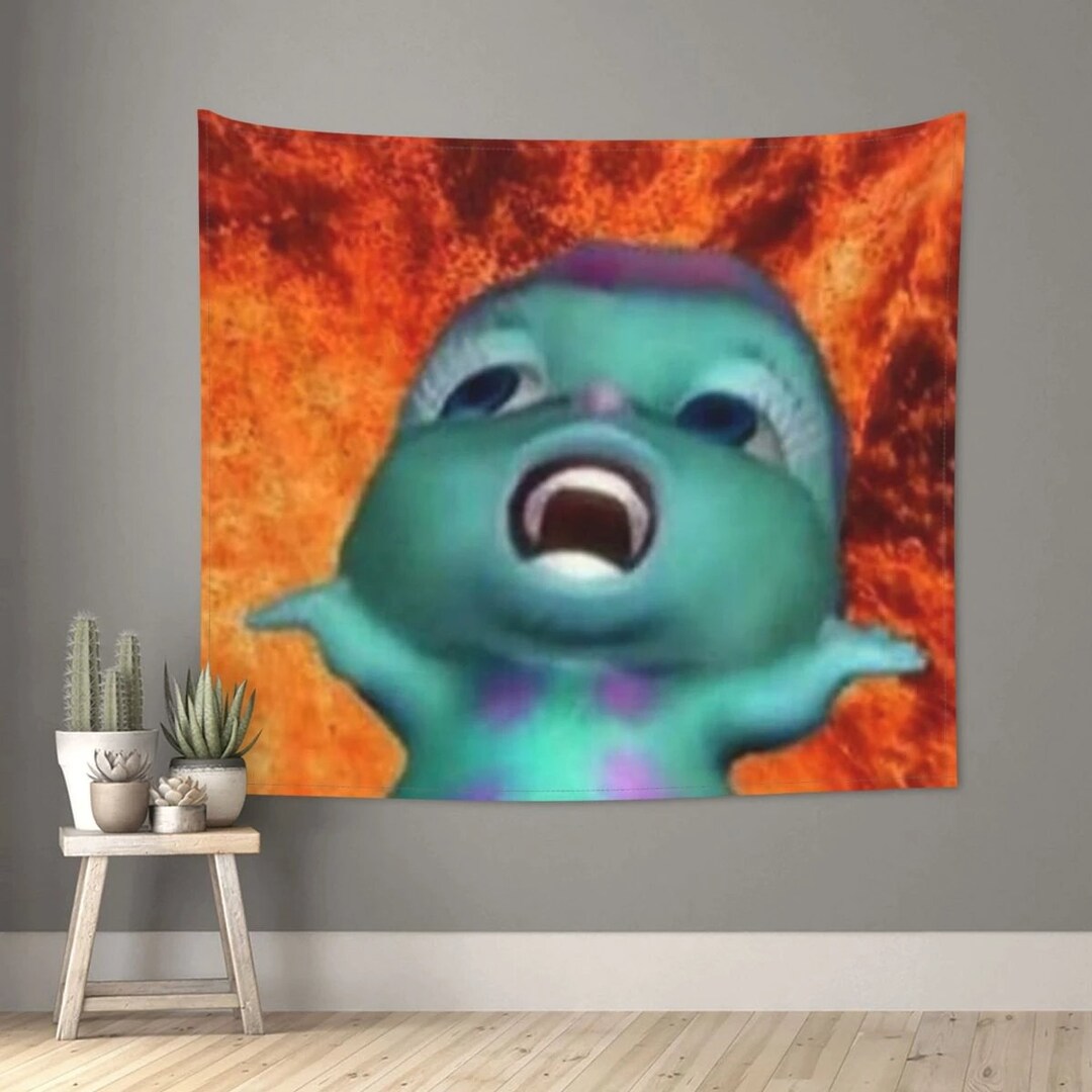 Bibble Flame Hippie Tapestry Funny Tapestry Wall Hanging Etsy