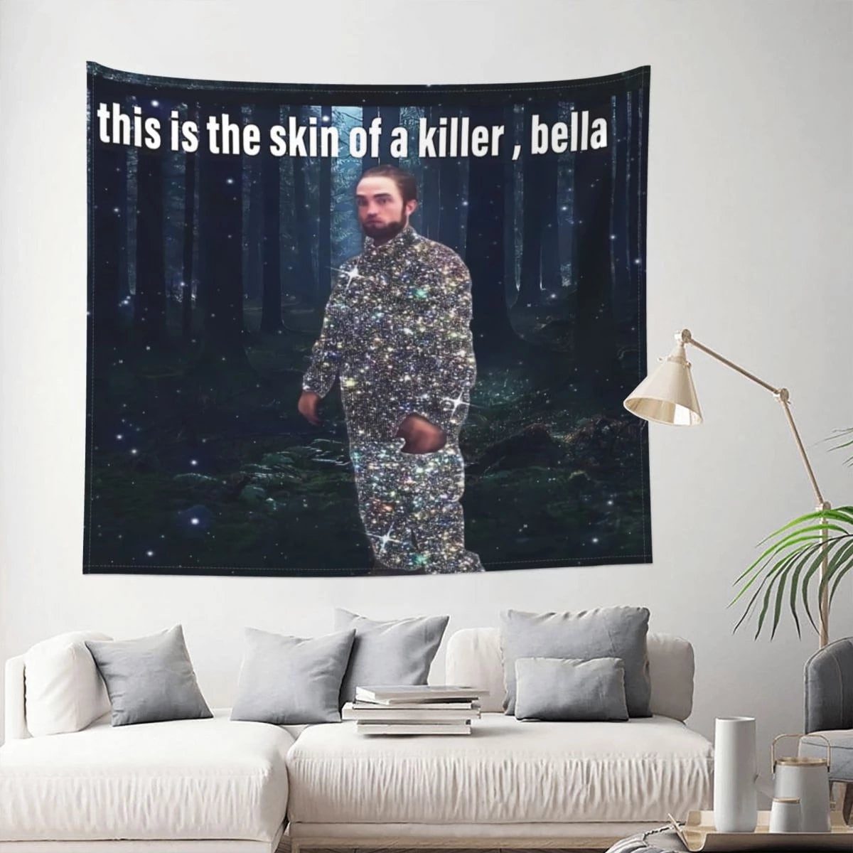 Funny Tapestry This Is The Skin Of A Killer Bella Tapestry sold by