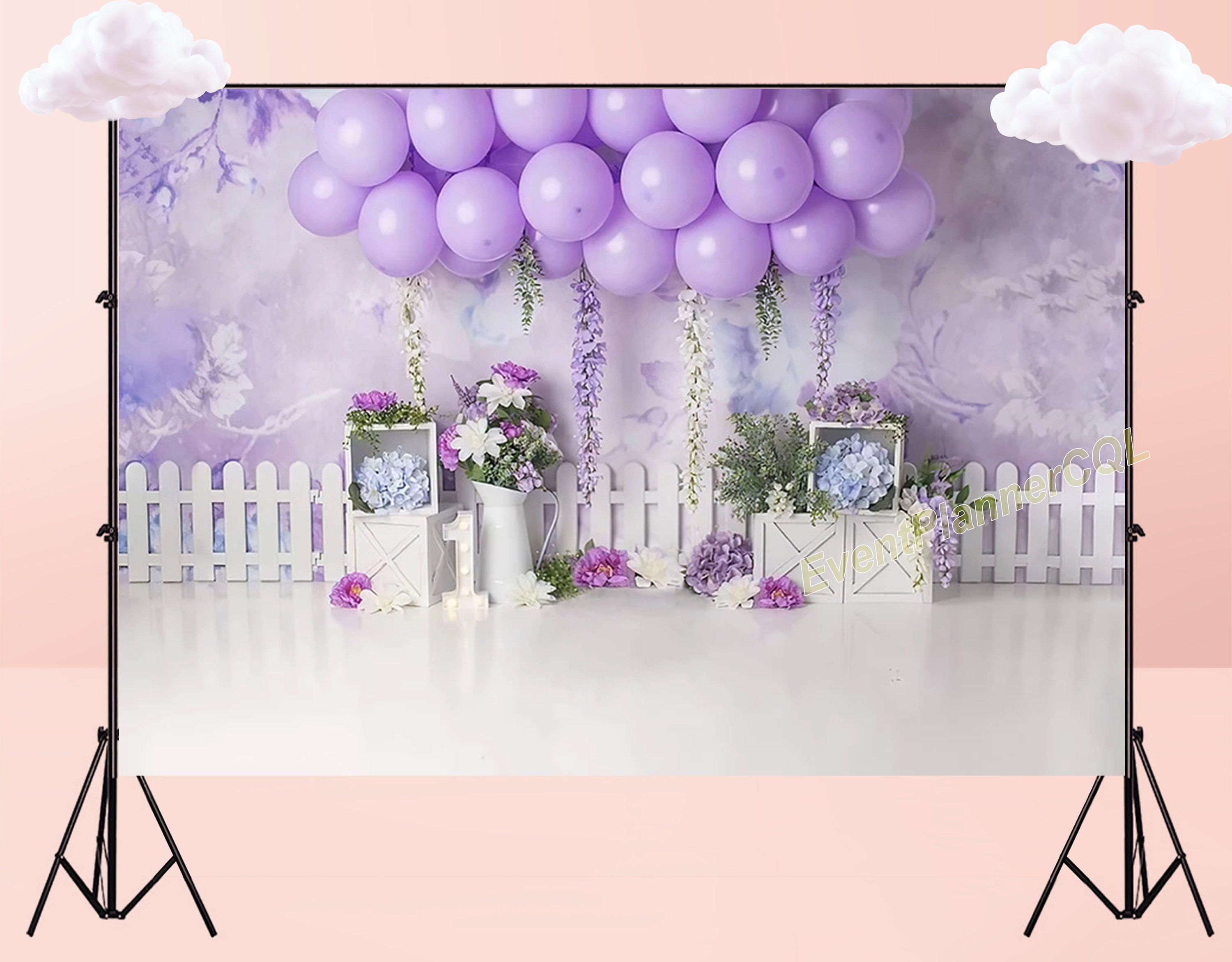 Buy First Birthday Backdrop Girl Online In India - Etsy India