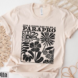 Para Shirt, Para Educator Shirt,  Wildflowers Shirt, Teacher Team Shirts,  Parapro Gift, Matisse Style Para Tshirt, Elementary Tee, Slimming