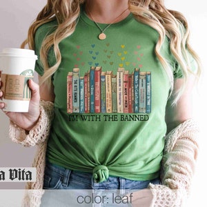 I Read Banned Books Week Librarian Reader Ban Books T-Shirt100% Cotton Short-sleeved Shirt For Both Men And Women