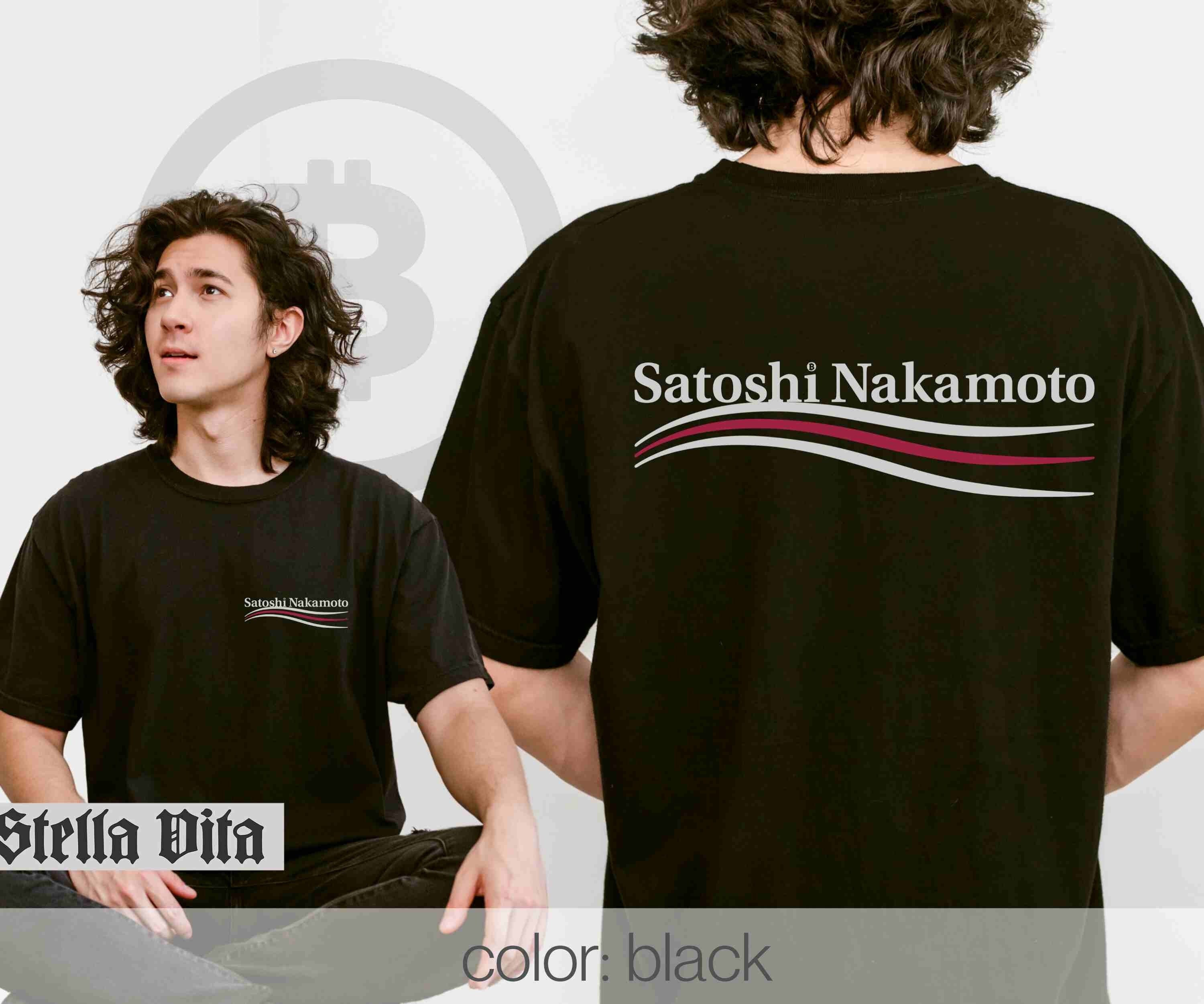 サトシ シャツ、ビットコイン シャツ、サトシ ナカモト選挙 T シャツ、クリプト T シャツ、ビットコイン半減期シャツ、ラックス ビットコイン  シャツ、コンフォート カラー - Etsy 日本
