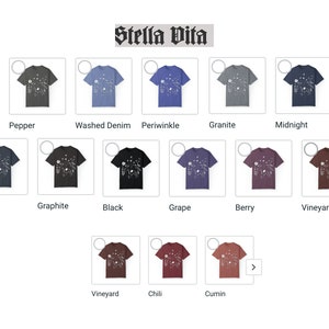 Minimalistisk blommig t-shirt, Komfortfärgad t-shirt, Vit negrös t-shirt med rymdblommor, Vildblommig t-shirt, Boho grafiska t-shirts för kvinnor, Blommig t-shirt bild 4