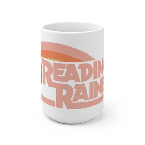 reading rainbow mug for her mug for teacher gift book lover gift for mom librarian gift mothers day gift reading gift reading rainbow gift image 3