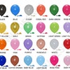 12 Pack Spiral Balloons – Wavy Curly Long Party Balloons – Multicolored (Gem Imports PAR0959)