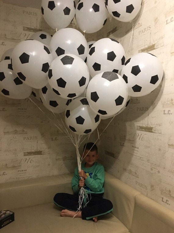 Number 1 Balloon - 40 Inch Soccer Theme First Birthday Decorations With Fall Balloons