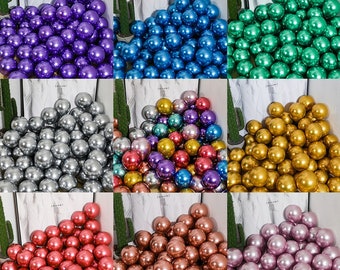 Chrom-Ballon 5 "10" 12" Metallic Ballons Metalleffekt Latex Ballons für Geburtstagsfeier und Hochzeiten