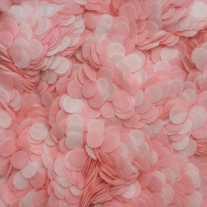 Confettis biodégradables Mélange de confettis roses et blancs - Décoration de fête - Royaume-Uni