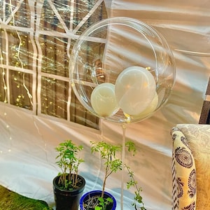 Balloons inside Bubble Balloons
Clear Bubble Balloons
Bobo Balloons Latex Buy in Uk
