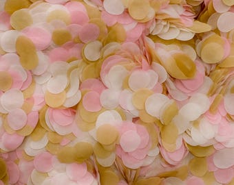 Biodegradable Confetti Mix Pink Sand White Wedding Throw Confetti shower Tissue Eco-Friendly Colorful Party Birthday Wedding Table Filler