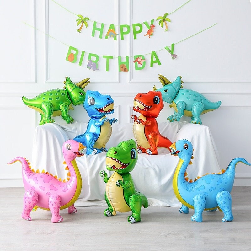 Dinosaur Party Decorations, Dinosaur Birthday Party, Dinosaur Party Supplies,  Dinosaur Balloons, Dinosaur Cake Topper, Dino Party Tableware 