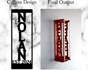 Custom Metal Can Cooler Holder, Metal Can Holder, Custom Metal Sign, Can Cooler, Metal Can Kooler Dispenser, Gift for him, Gift for her