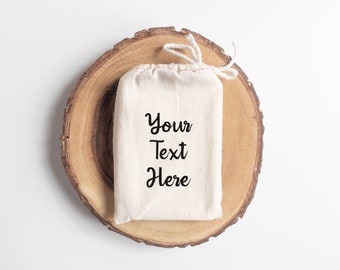 Custom Drawstring Bags- Personalized Cotton Backpacks- Print Your Logo, Text, Name-cotton bag, Custom logo, Brand Logo,Customised Cotton Bag