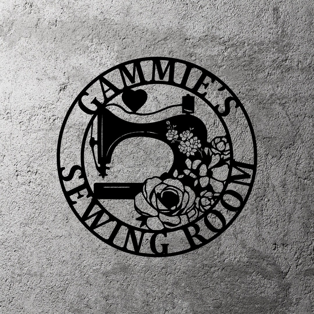 Custom Sewing Room Sign Personalized Sign Mom's Sewing Etsy