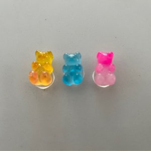 Yummy Gummy Jelly Bears 3pk Shoe Charms – Inspired By Sleek