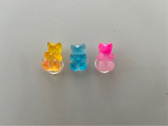 Resin Gummy Bear Croc Charms 