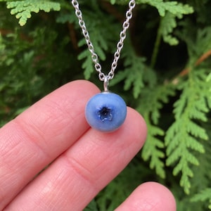 Blueberry Pendant Necklace