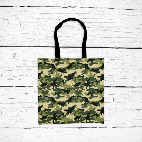 Camo Tote Bag - Etsy