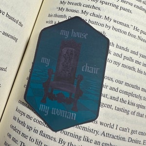 Riorson Throne Fourth Wing Iron Flame Sticker