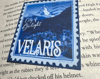 Velaris Stamp ACOTAR sticker