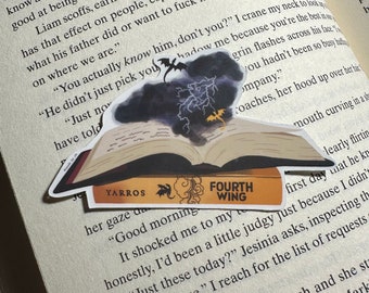 Fourth Wing Book Series Sticker