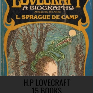 H.P. Lovecraft 15 Books Digital Download - Unveil the Dark Mysteries of Cosmic Horror!