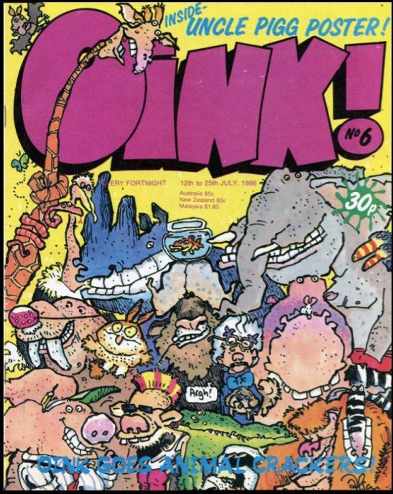 Oink Comics Complete Digital Download 73 Issues Collection of Whimsical and Wacky Adventures-CBR Format image 3