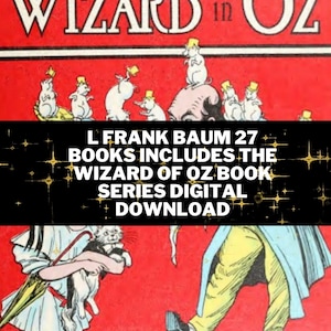 The Wizard of Oz Book Series and 27 Other Works L. Frank Baum - Digital Download
