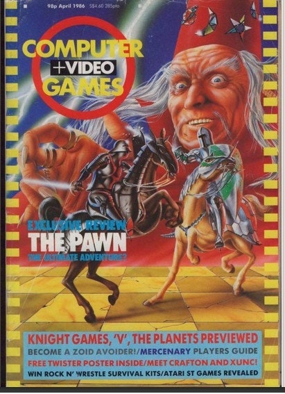 Computer and Video Games Magazine Vintage Us Games Magazine
