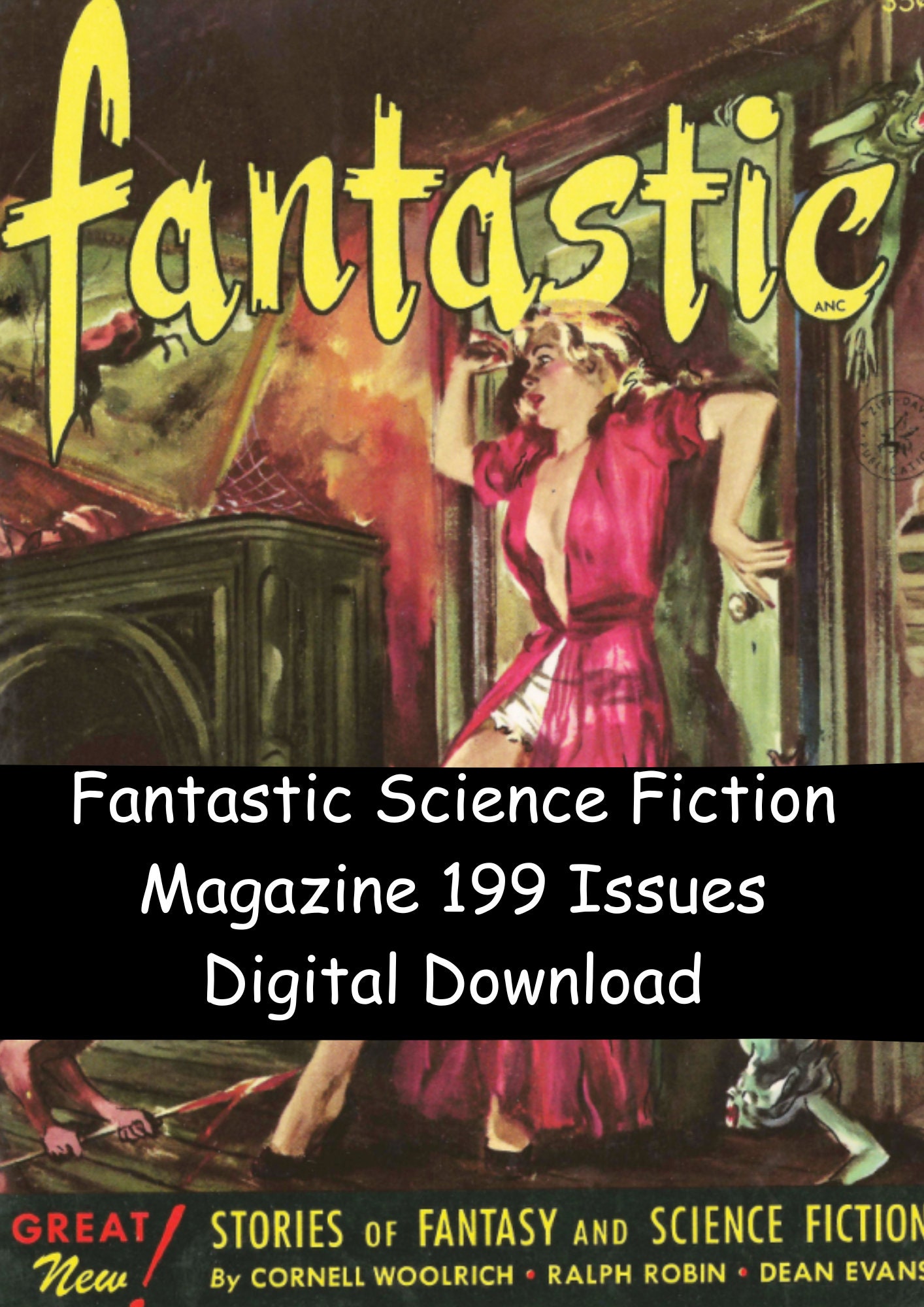 Fantastic Science Fiction Magazine Golden Age 199 Issues