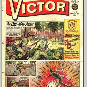 Victor Comics Collection 938 Issues Vintage Action and Adventure Digital Download-CBR Format image 2