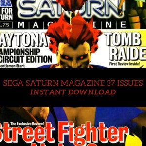 Sega Saturn Magazine Issues 1-37: Retro Gaming Delights - Digital Download