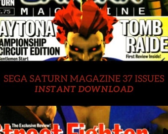 Sega Saturn Magazine Issues 1-37: Retro Gaming Delights - Digital Download