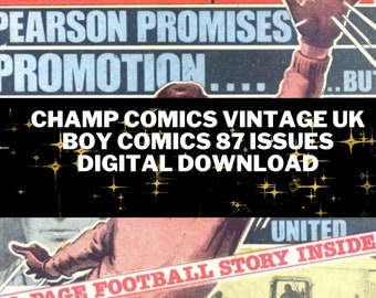 Champ Comics Vintage Uk Boy Comics 87 Issues Digital Download-cbr Format
