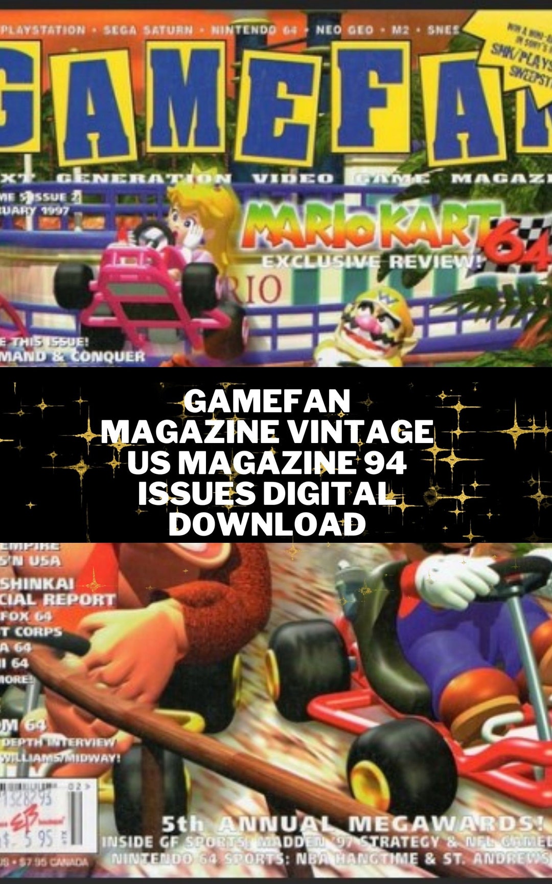 Gamefan Magazine Vintage Us Magazine 94 Issues Digital Download - Etsy Gamefan Magazine Vintage Us Magazine 94 Issues Digital Download - Etsy