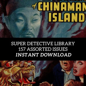 Super Detective Library: Assorted Issues - 157 Comics  Digital Download&quot;-CBR Format